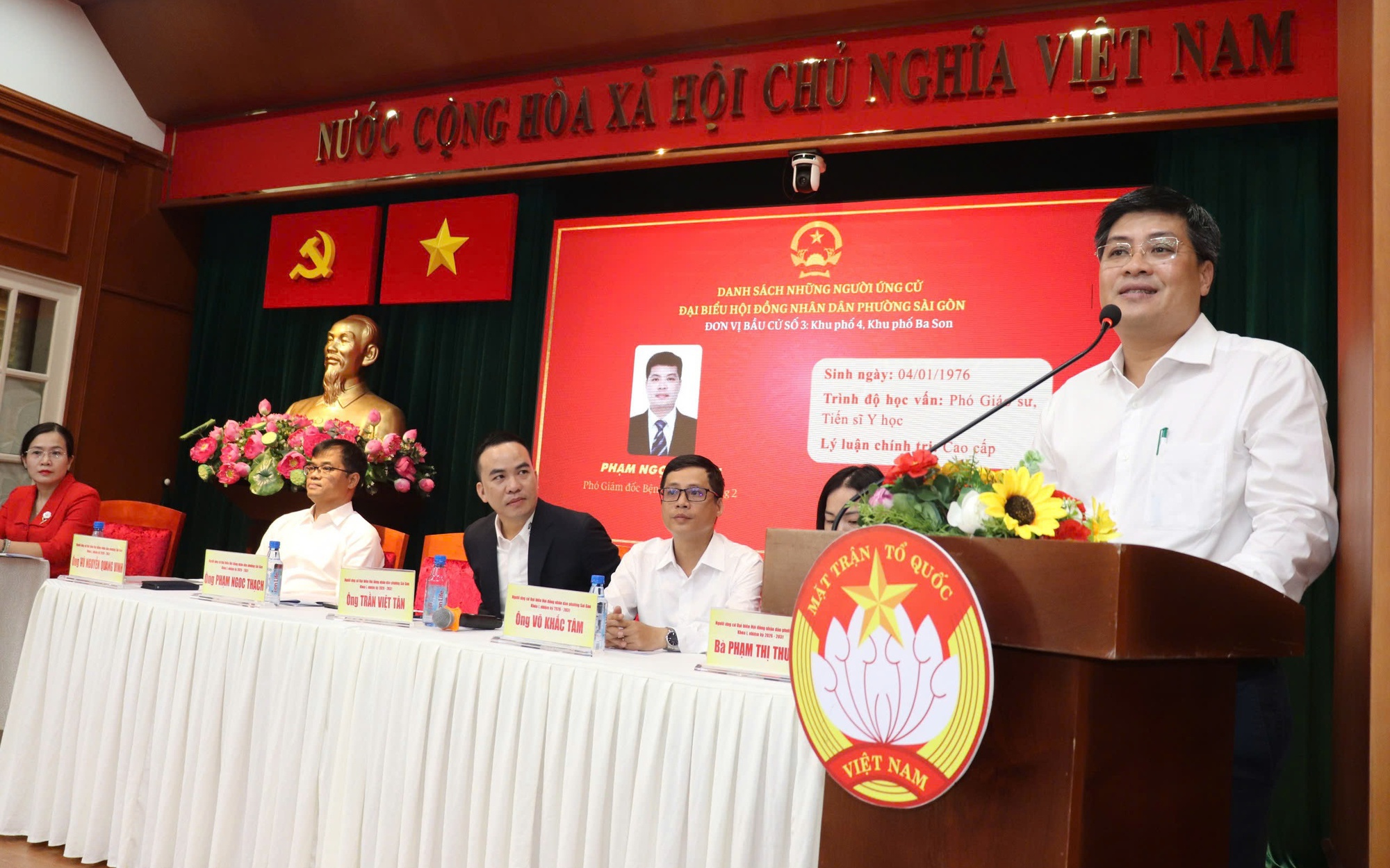 Ứng cử viên HĐND phường Sài Gòn đề xuất xây dựng Trung tâm Y tế thành "bệnh viện thu nhỏ"