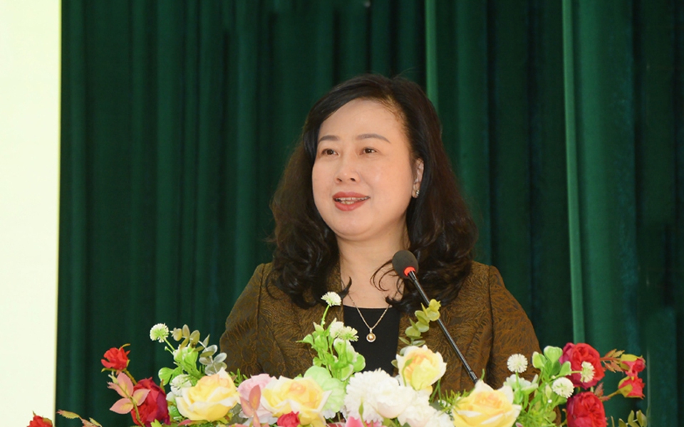 Bộ trưởng Bộ Y tế Đào Hồng Lan và các ứng viên tiếp tục chương trình tiếp xúc cử tri tỉnh Bắc Ninh