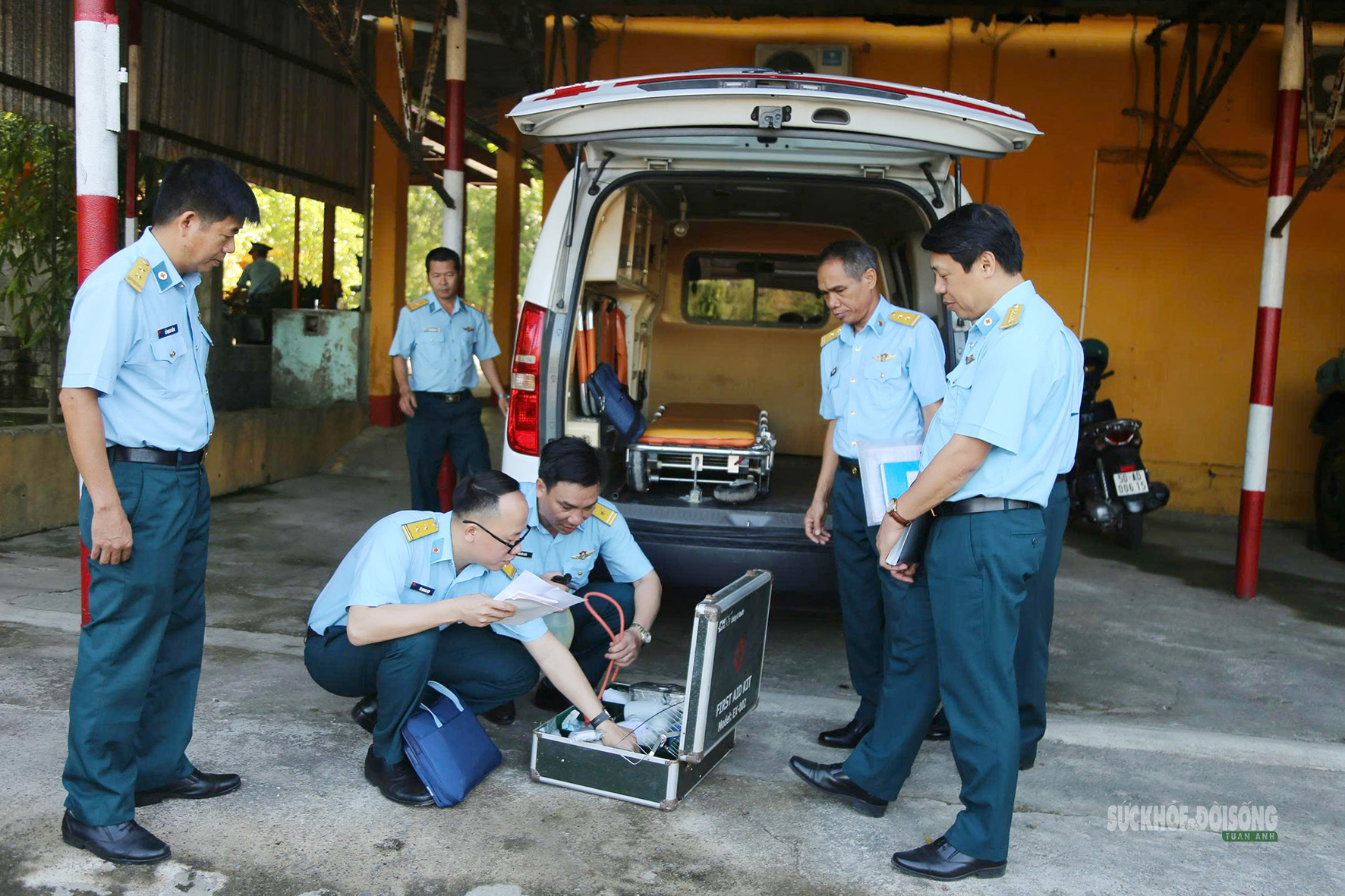 Bảo đảm công tác y tế, chăm sóc sức khoẻ cho chiến sĩ mới ngay từ đầu mùa huấn luyện- Ảnh 5.