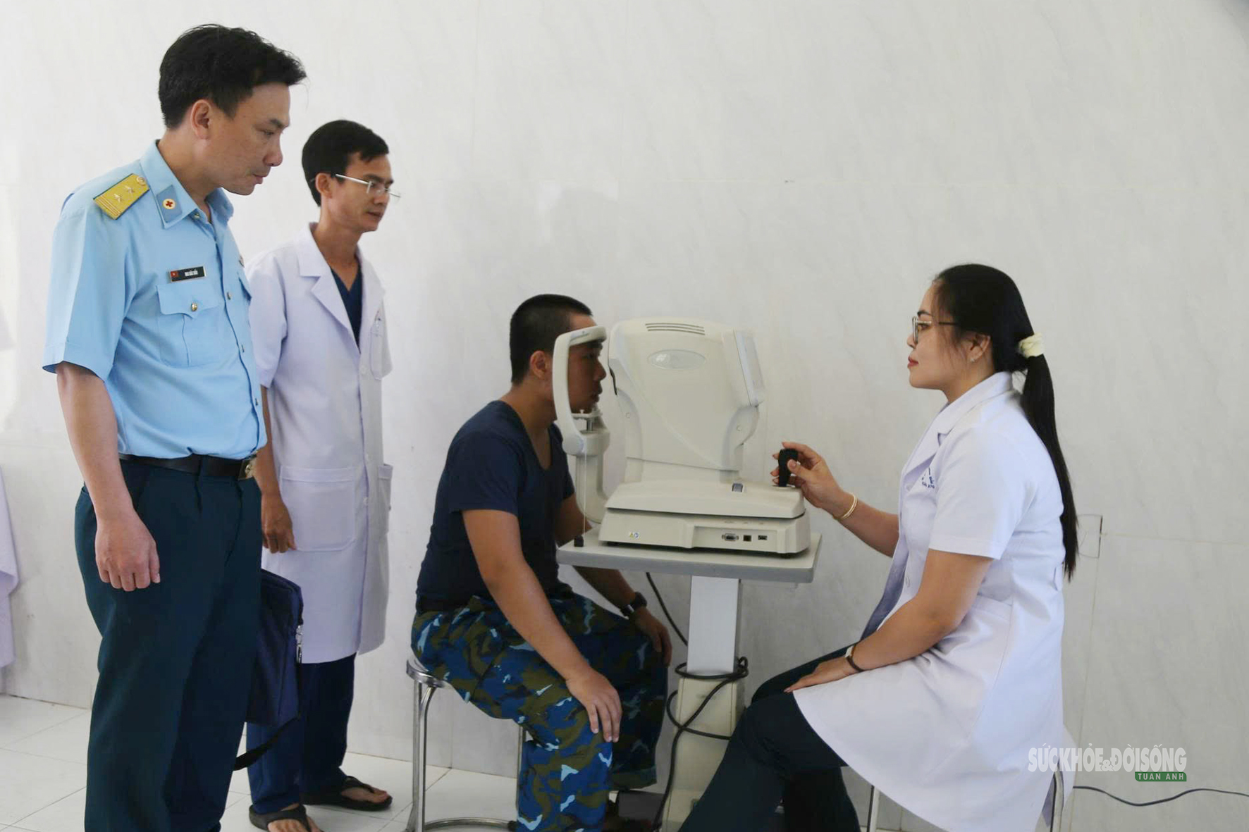 Bảo đảm công tác y tế, chăm sóc sức khoẻ cho chiến sĩ mới ngay từ đầu mùa huấn luyện- Ảnh 1.