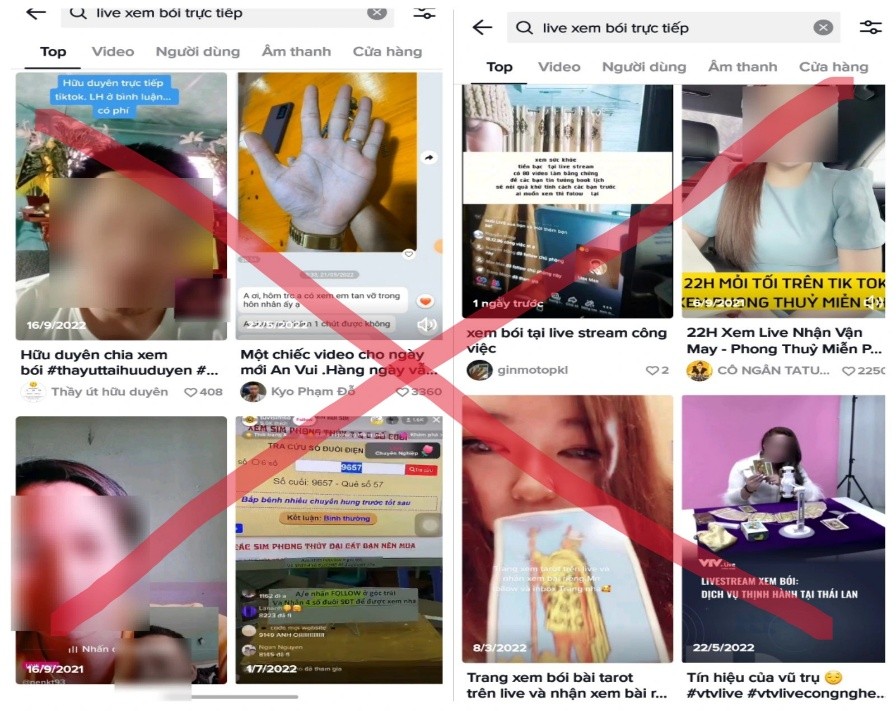 Cảnh báo hoạt động lừa đảo mê tín dị đoan, xem bói, dâng sao giải hạn đầu năm- Ảnh 1.