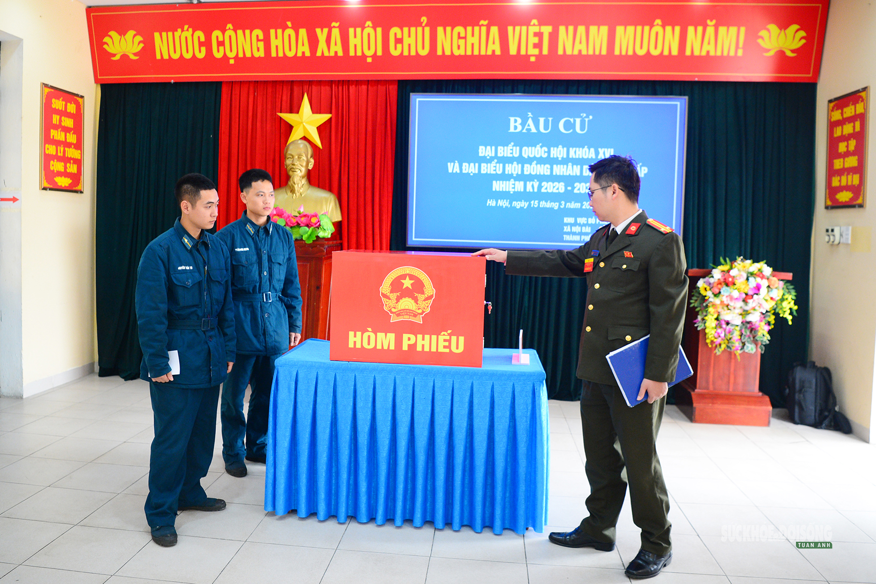 Người lính trẻ tự hào hướng về ngày hội non sông- Ảnh 9.