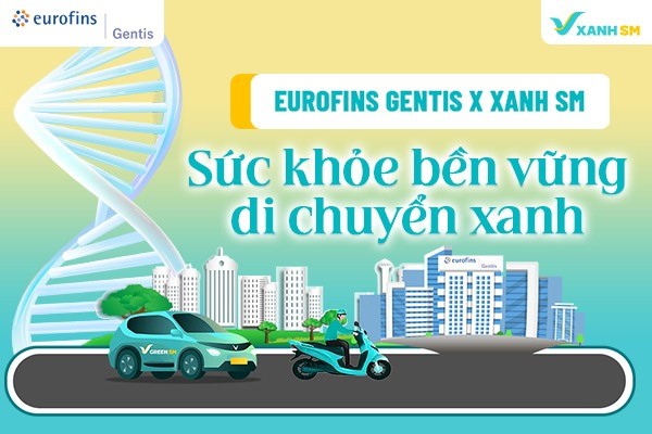 Eurofins GENTIS x Xanh SM: Sức khỏe bền vững - di chuyển xanh- Ảnh 1. Eurofins GENTIS x Xanh SM: Sức khỏe bền vững - di chuyển xanh- Ảnh 1.