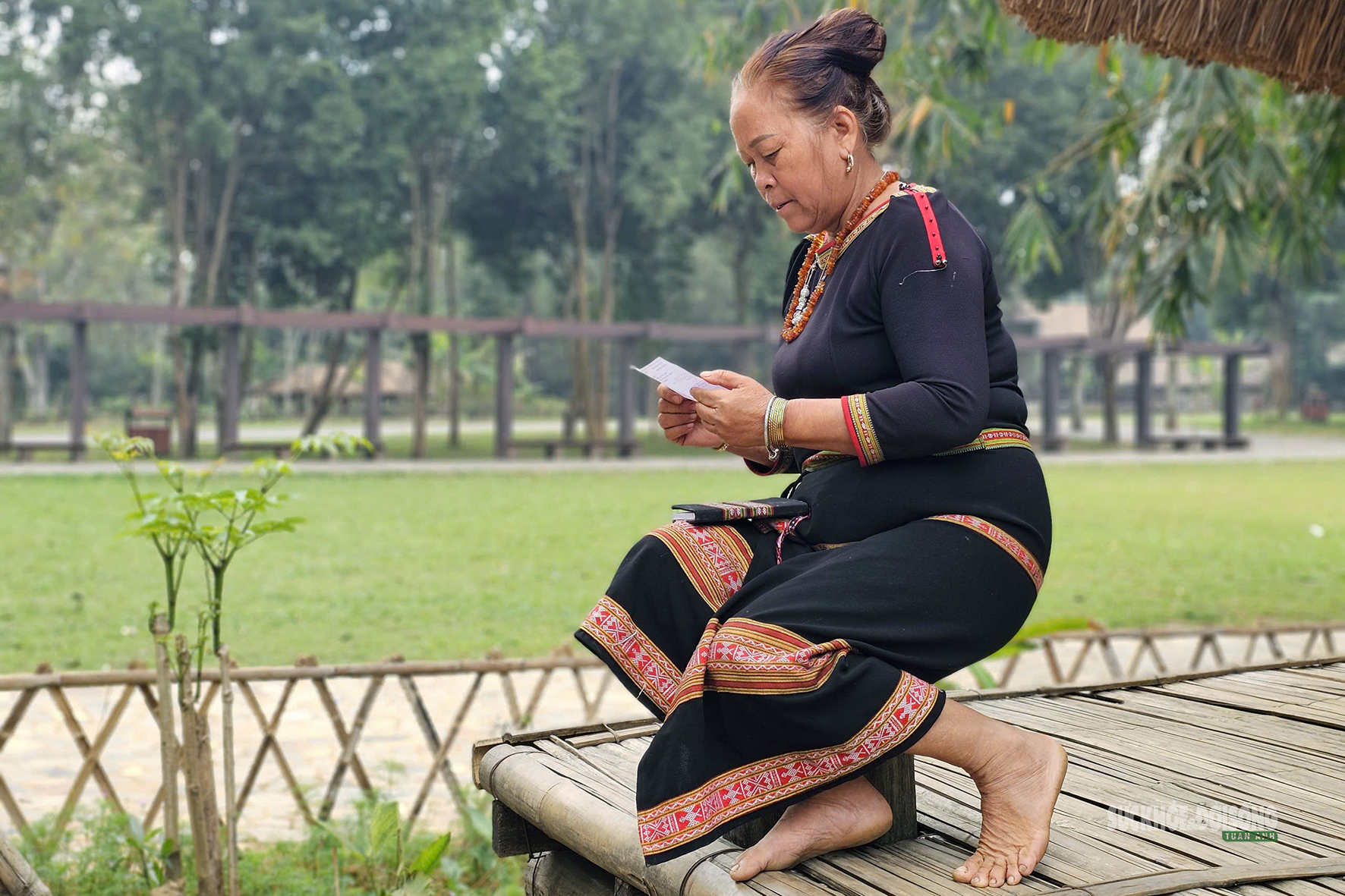 Đồng bào các dân tộc tại Làng Văn hóa háo hức chờ Ngày hội non sông- Ảnh 3. Đồng bào các dân tộc tại Làng Văn hóa háo hức chờ Ngày hội non sông- Ảnh 3.