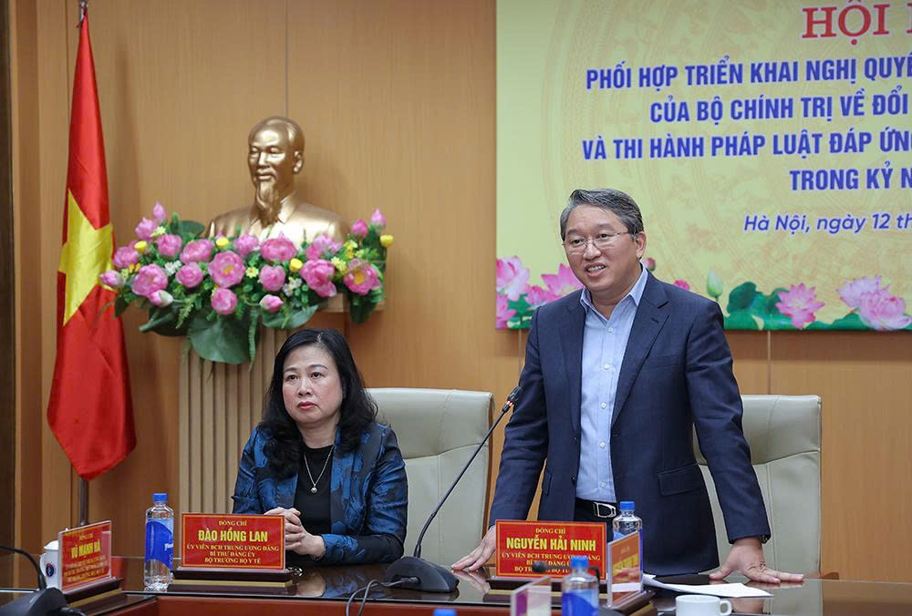 Bộ Y tế và Bộ Tư pháp tăng cường phối hợp triển khai Nghị quyết về đổi mới xây dựng và thi hành pháp luật- Ảnh 2.