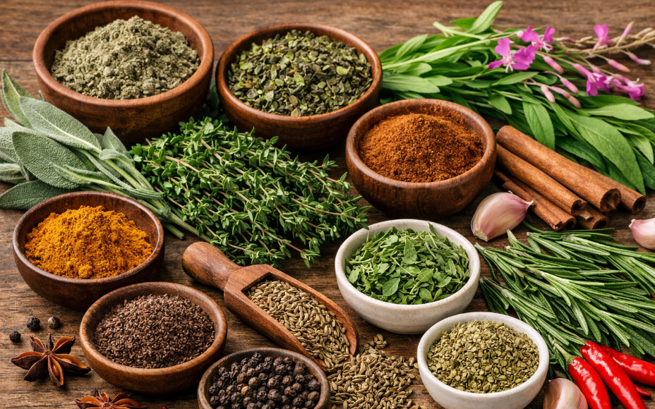 Nhiều người uống canxi mà xương vẫn yếu, sai ở đâu?- Ảnh 2. 8 loại thảo mộc và gia vị giàu canxi hỗ trợ xương chắc khỏe