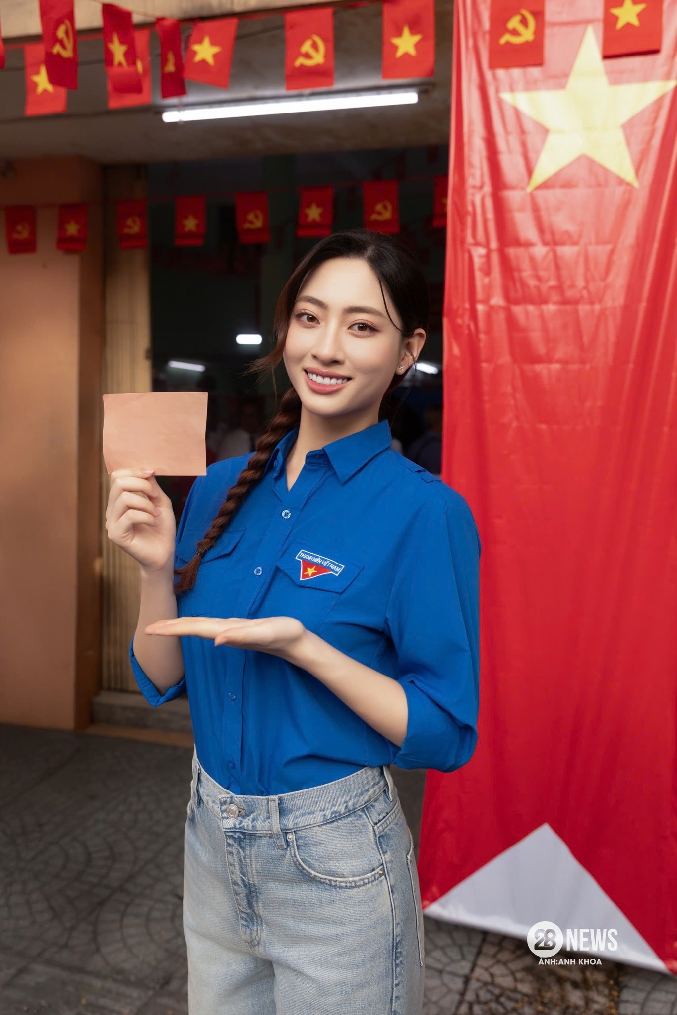 Nhạc sĩ Nguyễn Văn Chung, NSND Mỹ Uyên rộn ràng đi bầu cử, tự hào ngày hội non sông- Ảnh 8.