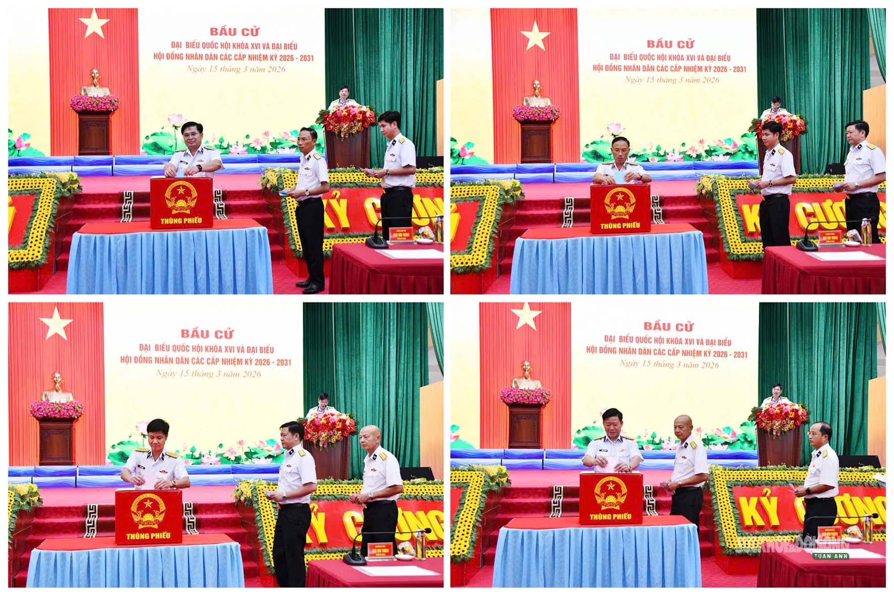 Lá phiếu giữa trùng khơi, chắc tay súng giữ biển trời Tổ quốc- Ảnh 1.