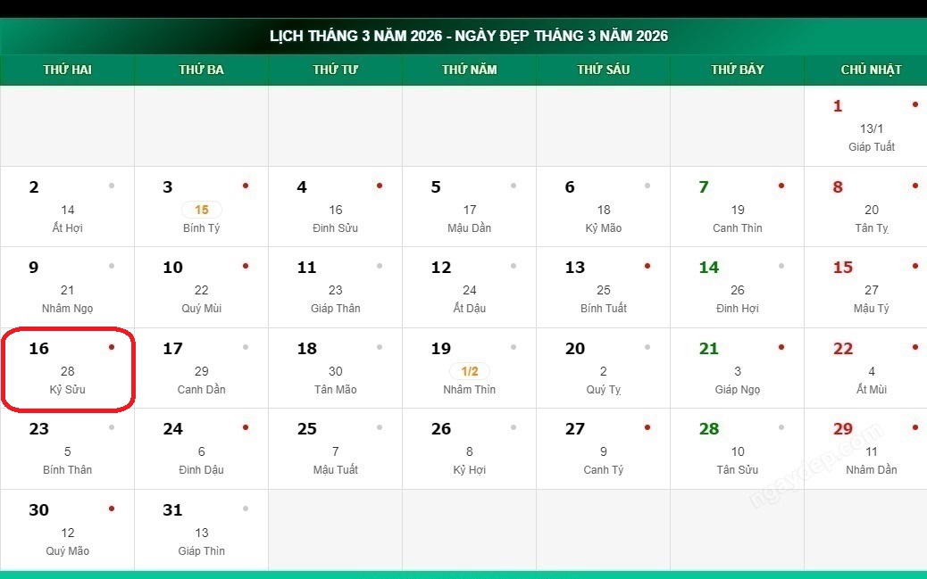 Tử vi 12 con giáp hôm nay 16/3: Hợi hanh thông, Tý màu sắc rực rỡ- Ảnh 3. Tử vi 12 con giáp hôm nay 16/3: Hợi hanh thông, Tý màu sắc rực rỡ- Ảnh 3.