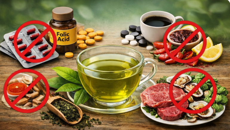 Trà xanh ‘kỵ’ những thực phẩm và chất bổ sung nào?- Ảnh 1.