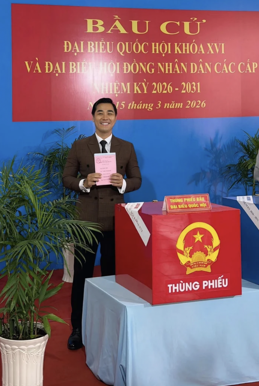 Nhạc sĩ Nguyễn Văn Chung, NSND Mỹ Uyên rộn ràng đi bầu cử, tự hào ngày hội non sông- Ảnh 6.