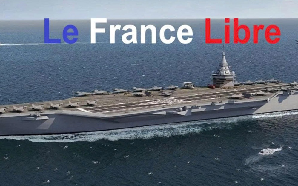 Pháp hé lộ siêu tàu sân bay hạt nhân France Libre có thể chở 40 máy bay