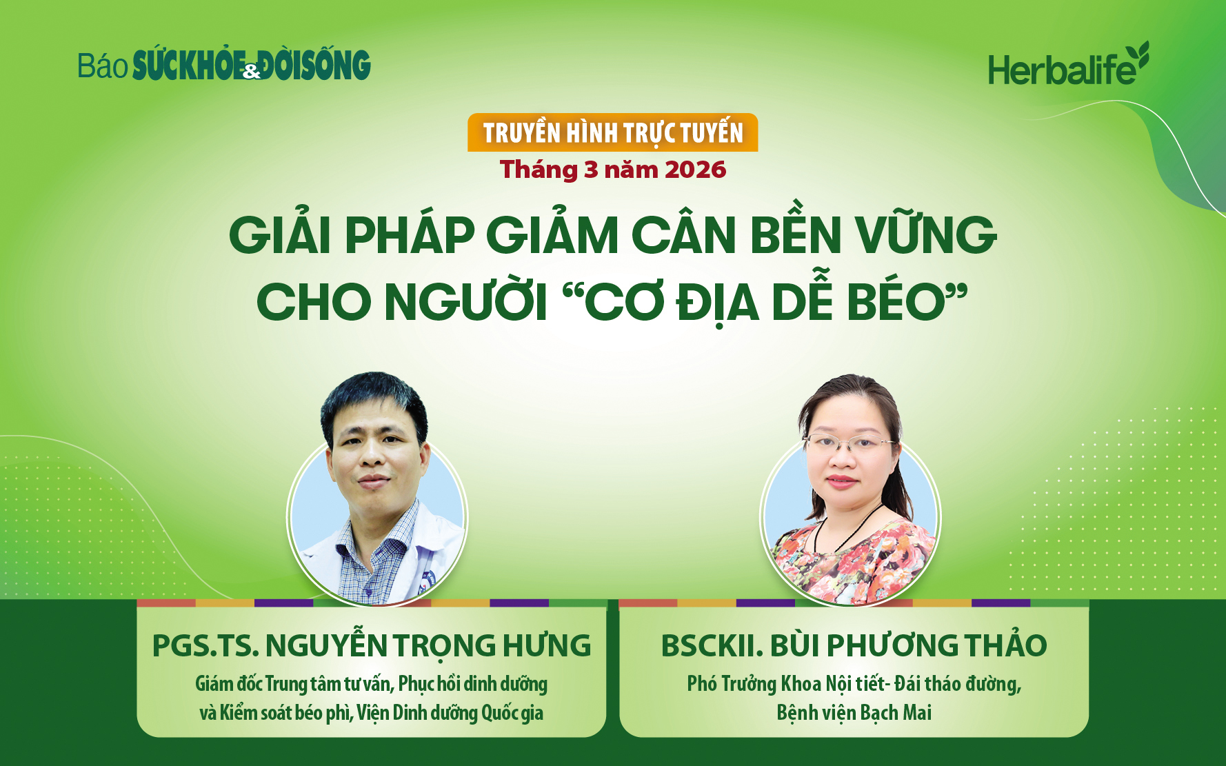 Truyền hình trực tuyến: Giải pháp giảm cân bền vững cho người 'cơ địa dễ béo'- Ảnh 1.