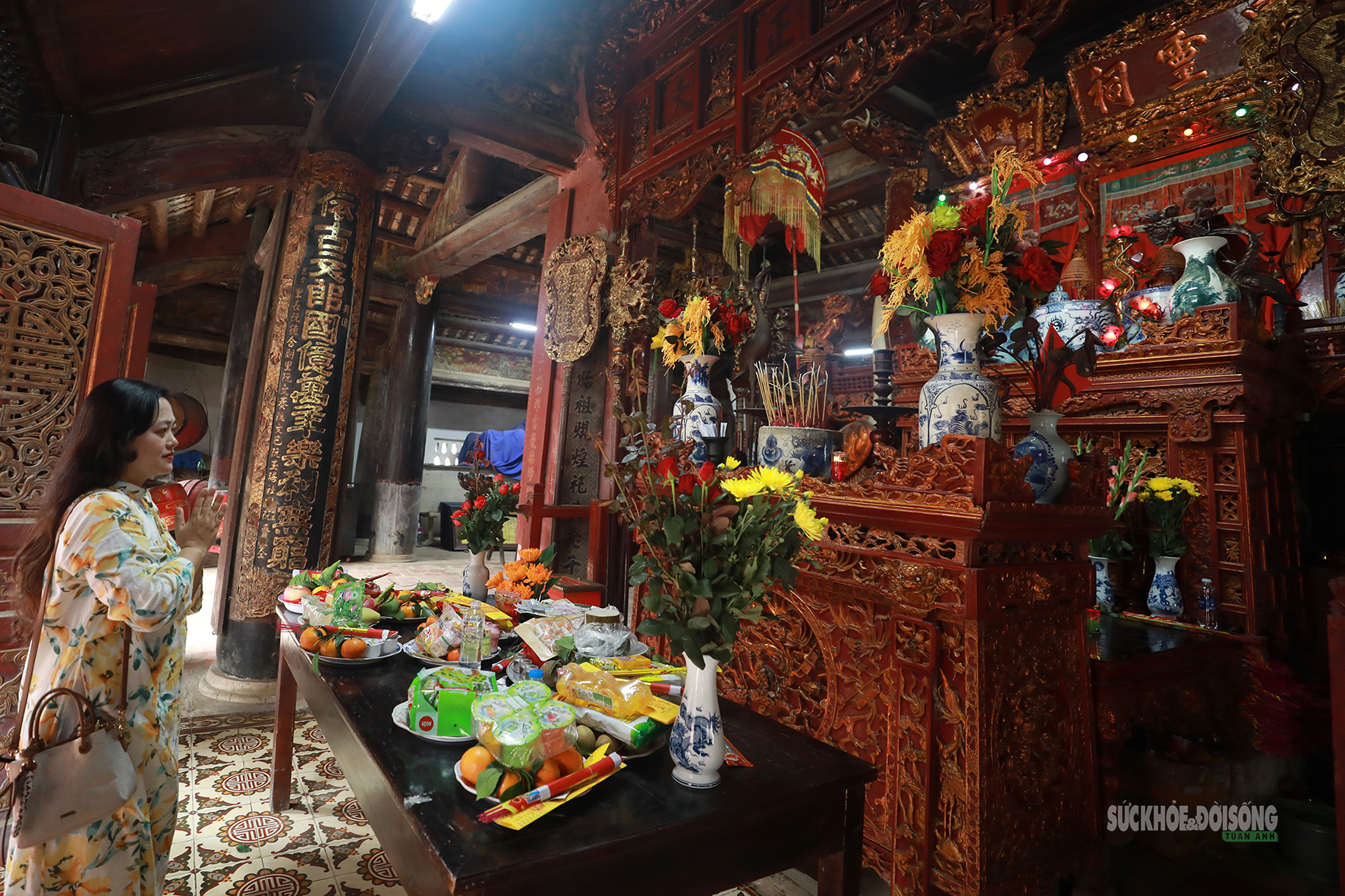 Ngôi đình cổ lưu giữ tinh hoa điêu khắc và ký ức Vua Hùng- Ảnh 6.