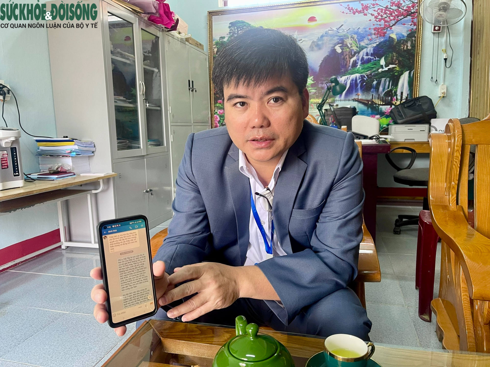 Hết Tết, thầy cô vùng cao lại vào bản 'gõ cửa' từng nhà đưa học sinh trở lại lớp- Ảnh 3.