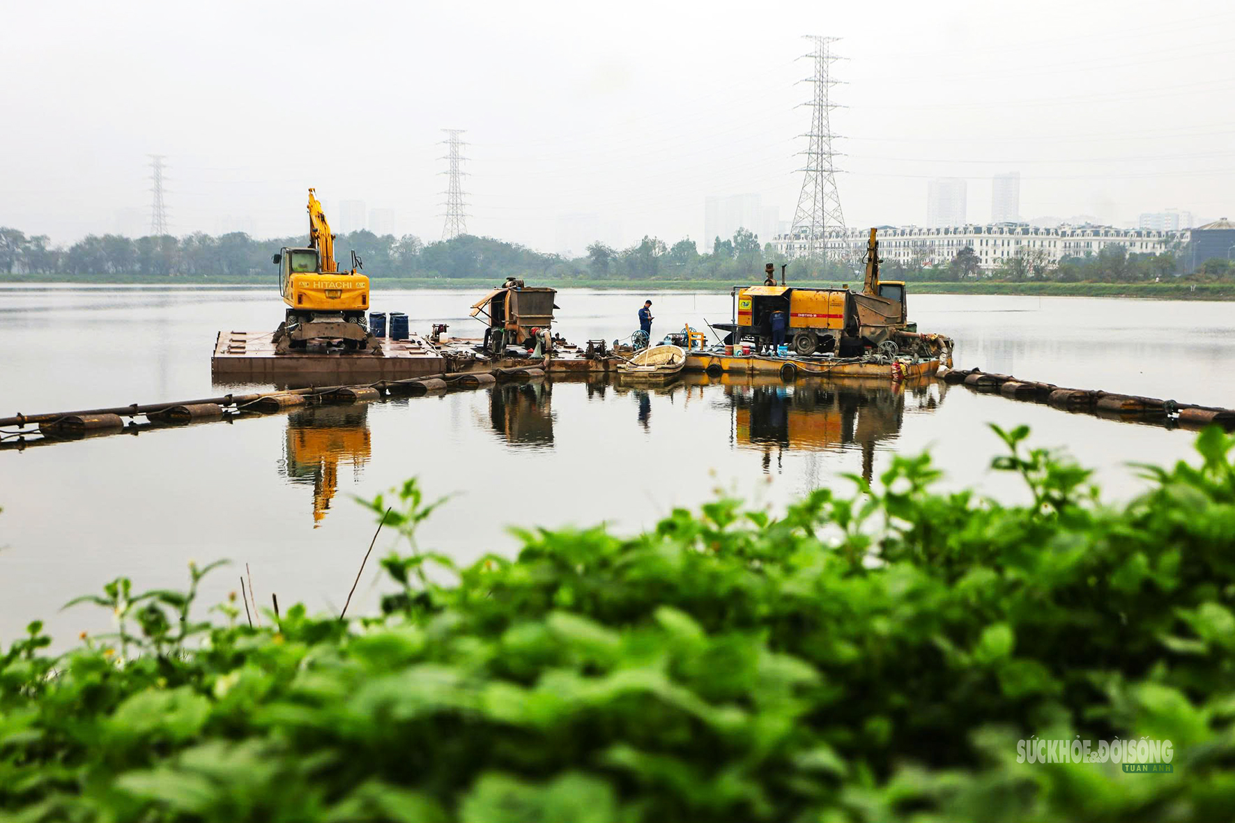 Khẩn trương nạo vét hạ lưu sông Tô Lịch, Kim Ngưu trước mùa mưa- Ảnh 8.