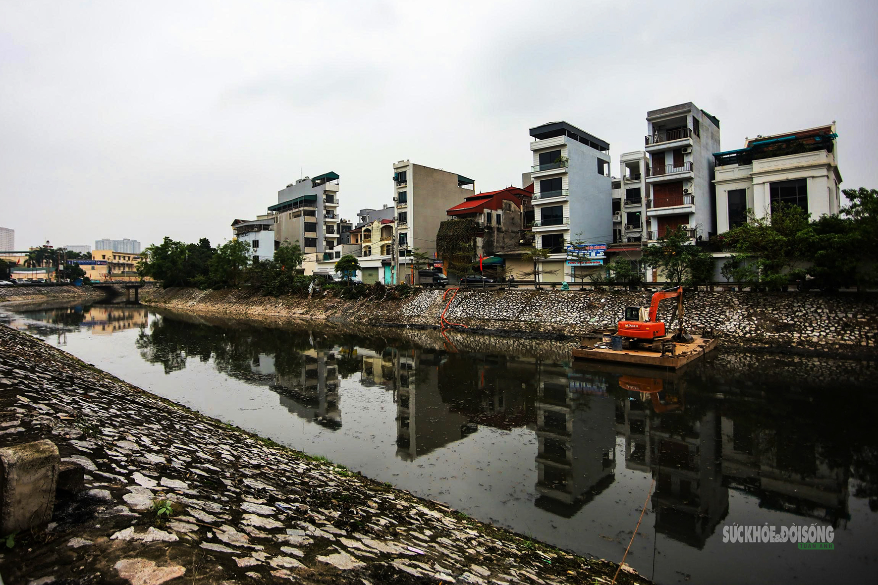 Khẩn trương nạo vét hạ lưu sông Tô Lịch, Kim Ngưu trước mùa mưa- Ảnh 3.