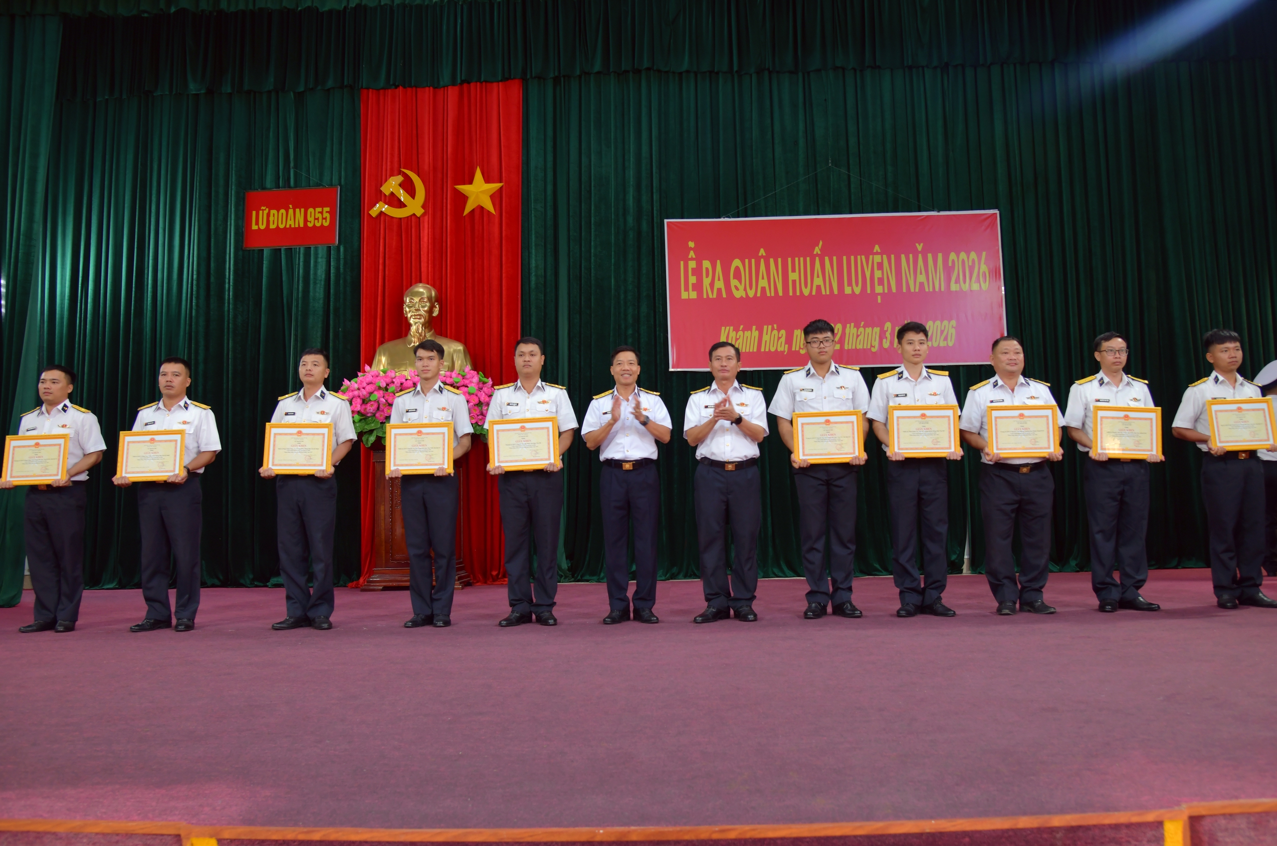 Lữ đoàn 955 tổ chức Lễ ra quân huấn luyện năm 2026- Ảnh 4. Lữ đoàn 955 tổ chức Lễ ra quân huấn luyện năm 2026- Ảnh 4.