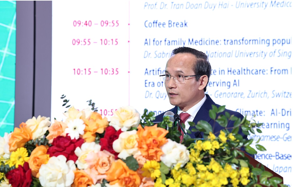 AI và dữ liệu lớn là trụ cột then chốt để nâng tầm chất lượng khám chữa bệnh, nghiên cứu y sinh- Ảnh 1. AI và dữ liệu lớn là trụ cột then chốt để nâng tầm chất lượng khám chữa bệnh, nghiên cứu y sinh- Ảnh 1.