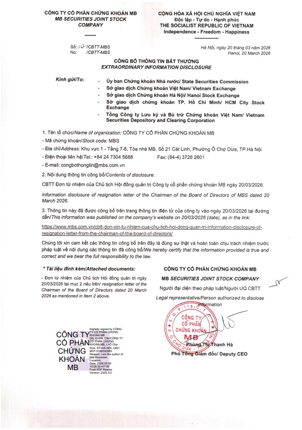 Chủ tịch MBS xin từ nhiệm- Ảnh 2.