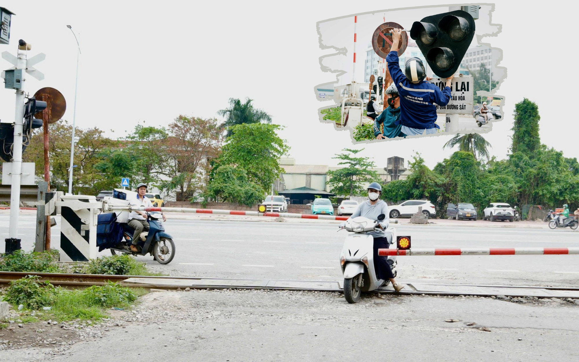 Người đàn ông nước ngoài được mời đến CSGT làm việc do 'bốc đầu xe máy'- Ảnh 2. Người đàn ông nước ngoài được mời đến CSGT làm việc do 'bốc đầu xe máy'- Ảnh 2.