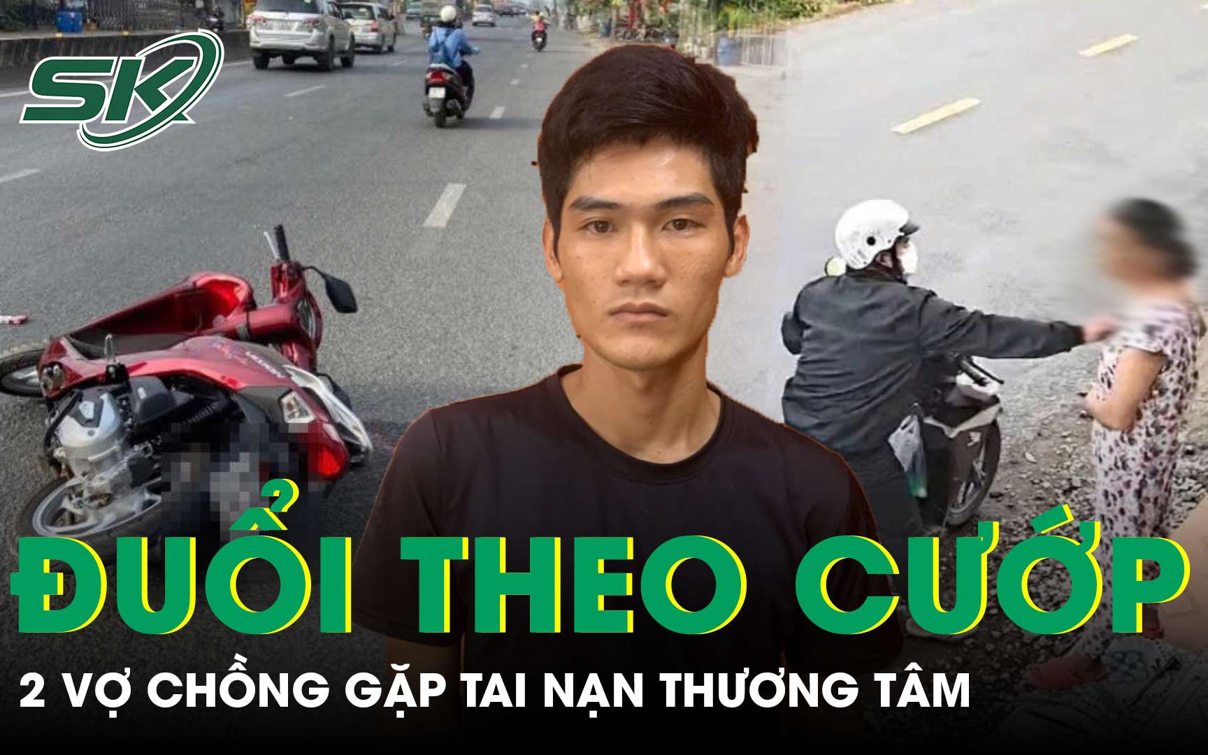 Hà Nội: Ô tô lật ngửa, nhiều người bị thương sau va chạm ở đường Trung Kính- Ảnh 2. Đuổi theo tên cướp dây chuyền, 2 vợ chồng gặp tai nạn thương tâm