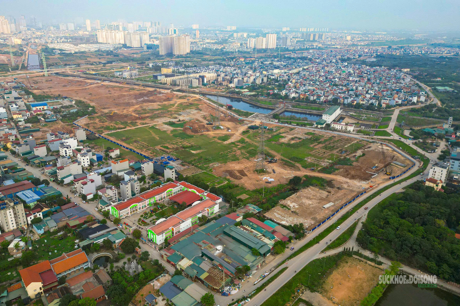 Hà Nội đẩy nhanh thi công hồ điều hòa giảm ngập phía Tây- Ảnh 2. Hà Nội đẩy nhanh thi công hồ điều hòa giảm ngập phía Tây- Ảnh 2.