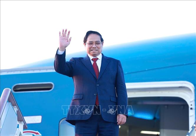 Thủ tướng Phạm Minh Chính về tới Hà Nội, kết thúc tốt đẹp chuyến thăm chính thức LB Nga- Ảnh 1.
