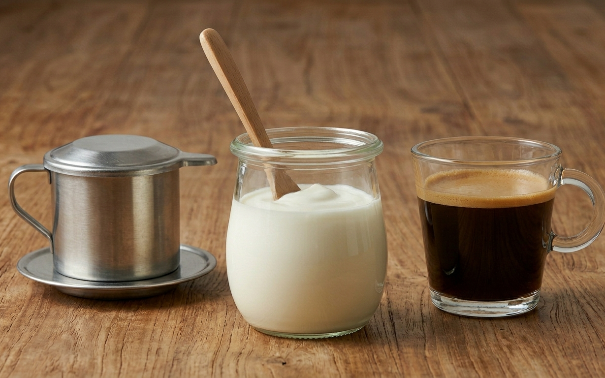 Có nên kết hợp sữa chua với cà phê không?
