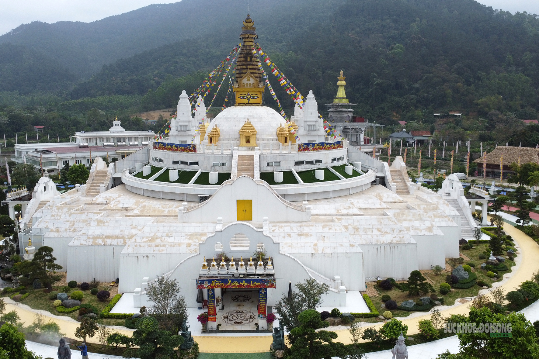 Đại bảo tháp Mandala: Điểm nhấn giữa chốn Tây Thiên- Ảnh 6.