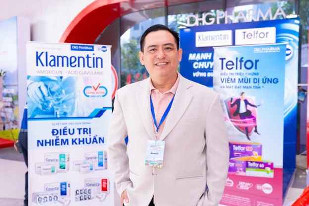Ông Nguyễn Ngọc Toàn - Giám đốc ngành hàng Kháng sinh, DHG Pharma tại hội nghị