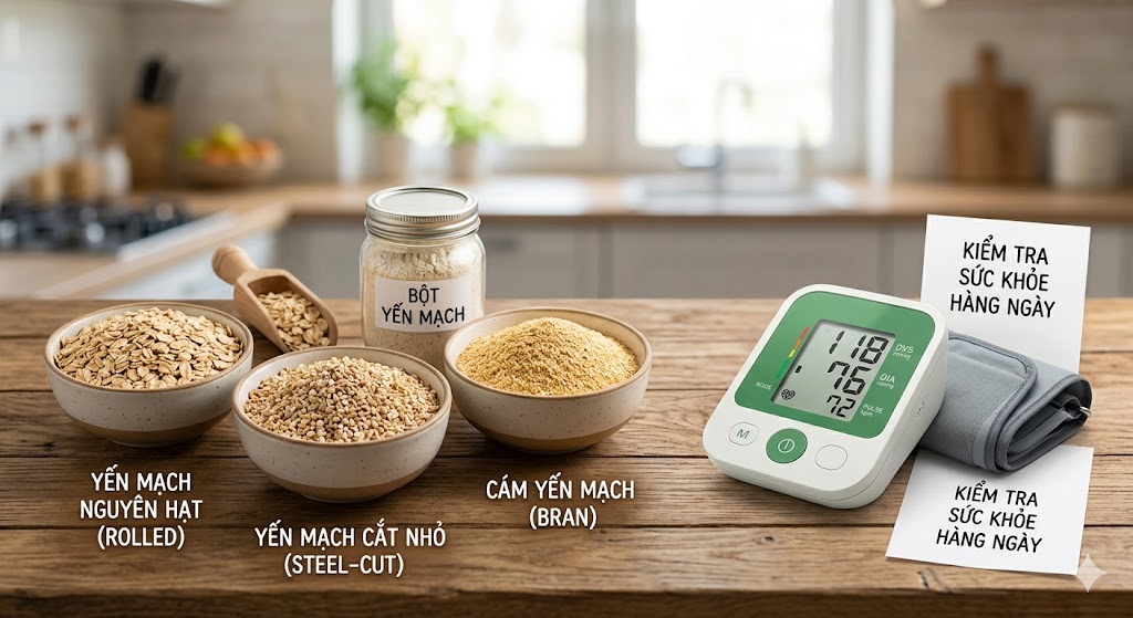 Ăn bao nhiêu yến mạch để 'quét' cholesterol xấu và hạ huyết áp?- Ảnh 3.