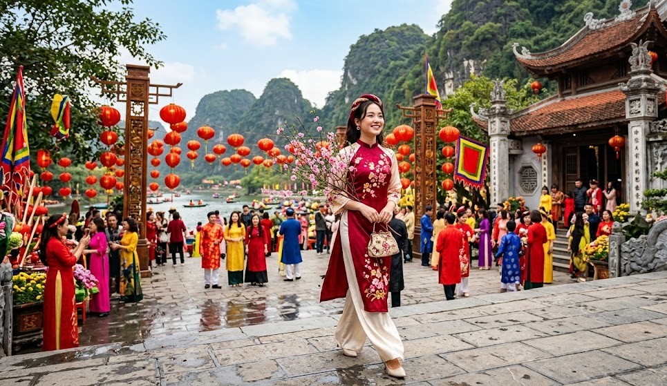 Xu hướng thời trang du Xuân năm 2026- Ảnh 1. Xu hướng thời trang du Xuân năm 2026- Ảnh 1.