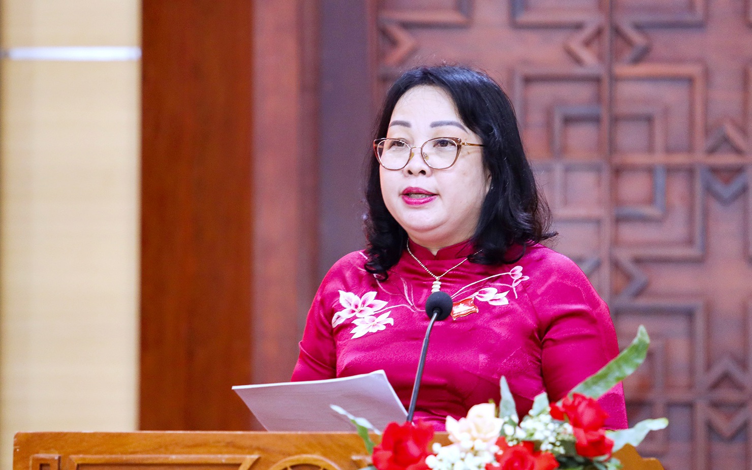 Ông Đỗ Hữu Huy được bầu làm Chủ tịch UBND tỉnh Đắk Lắk- Ảnh 3. Bà Cao Thị Hòa An tái đắc cử Chủ tịch HĐND tỉnh Đắk Lắk