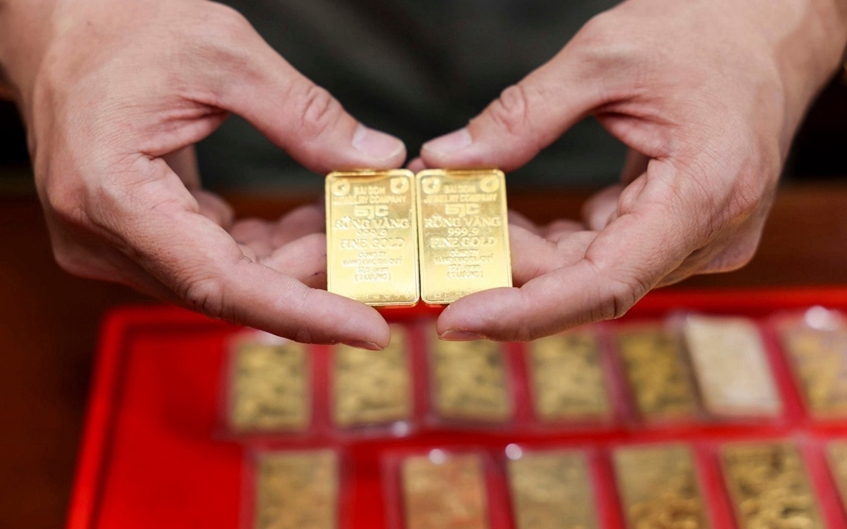 Chốt giá vàng hôm nay ngày 31/3 vẫn tăng rất mạnh