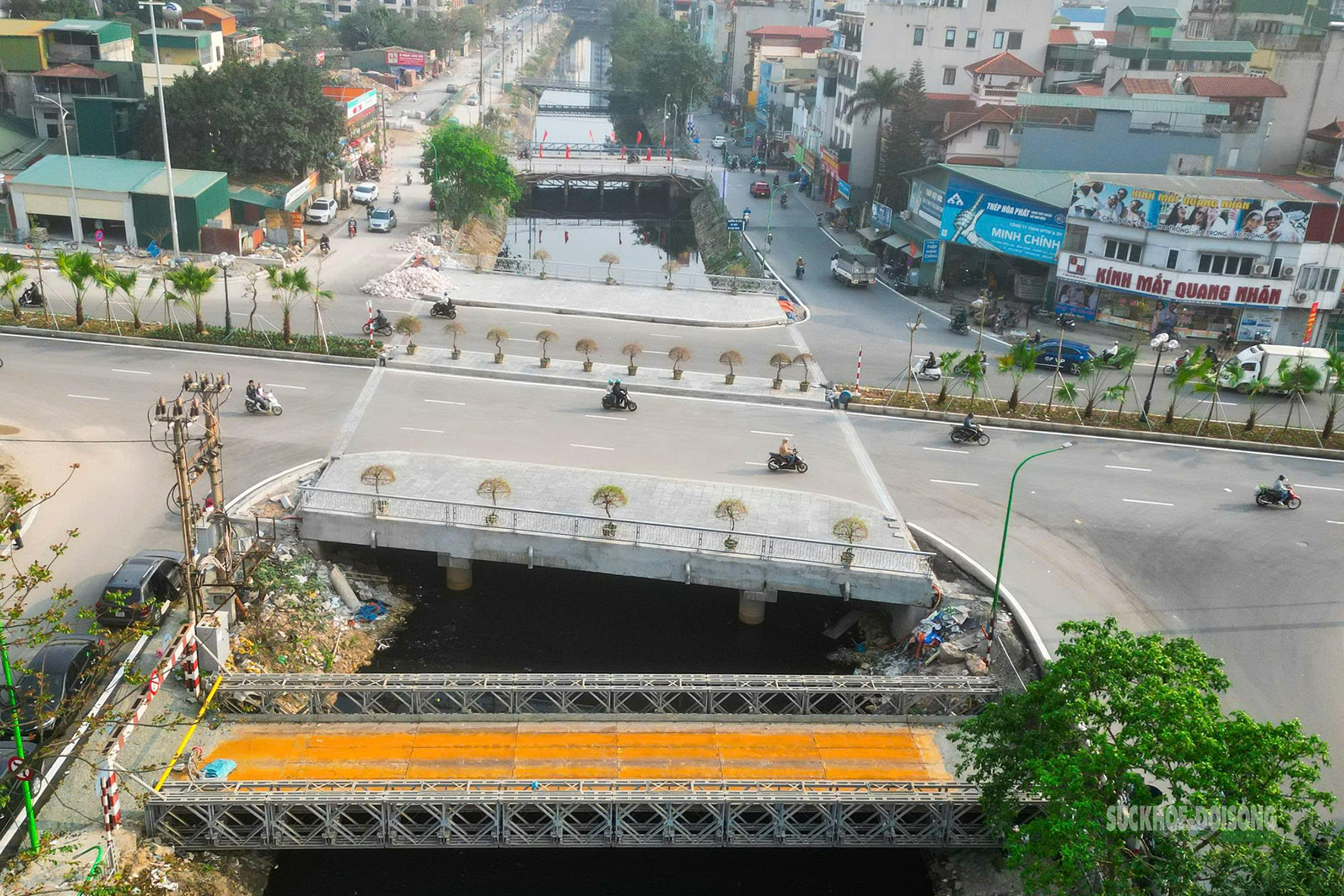 Cầu vượt sông Lừ trên Vành đai 2,5 chính thức được đưa vào khai thác sau nhiều năm chờ đợi- Ảnh 5.