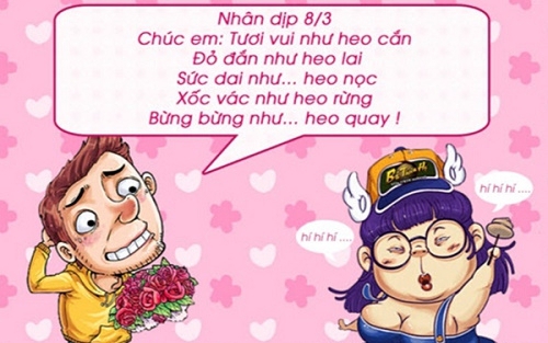Lời chúc ngày Quốc tế Phụ nữ 8/3 hài hước và độc đáo tặng bạn gái