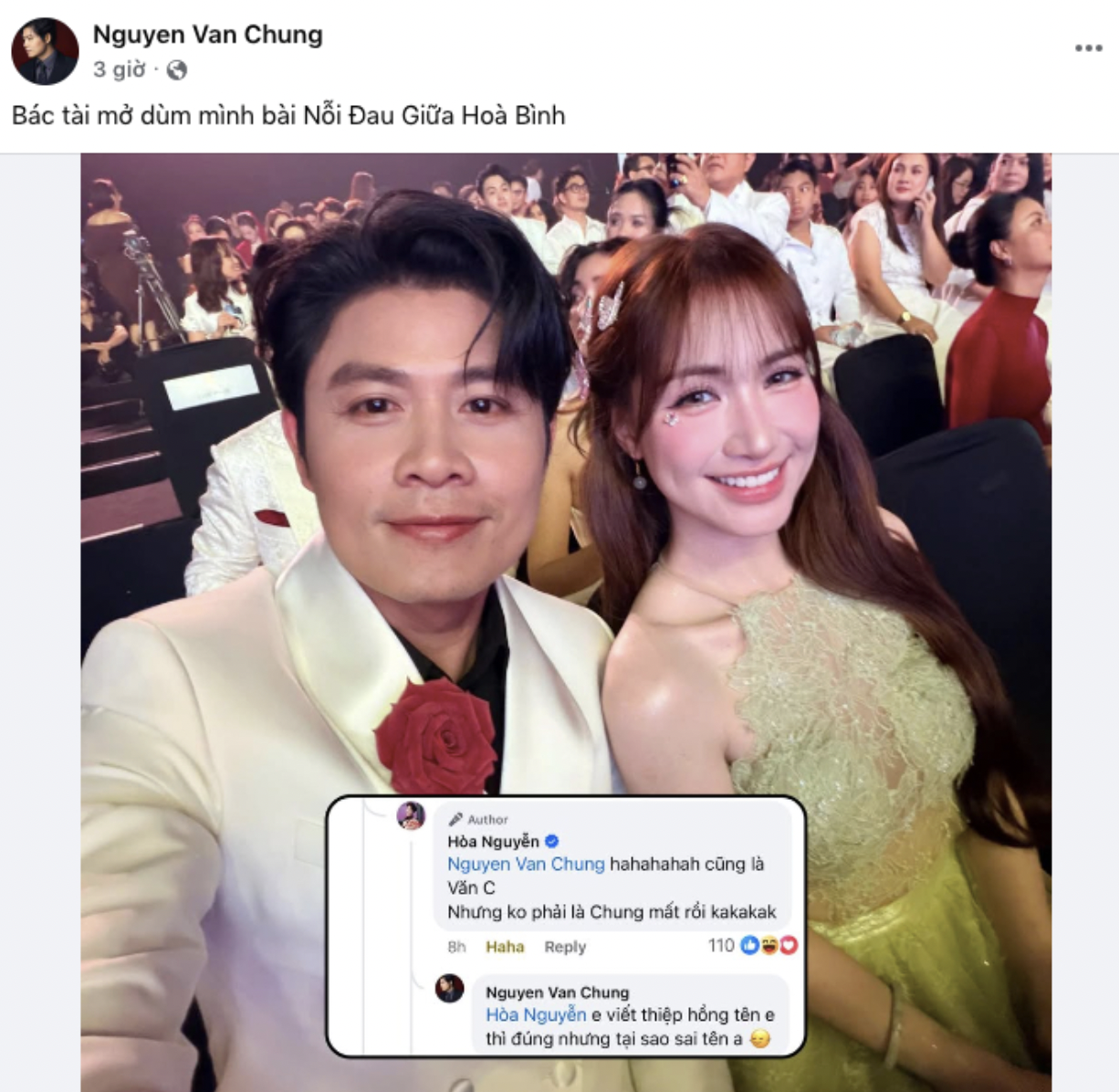 Nhạc sĩ Nguyễn Văn Chung có động thái gây chú ý khi Hòa Minzy công khai bạn trai- Ảnh 1.