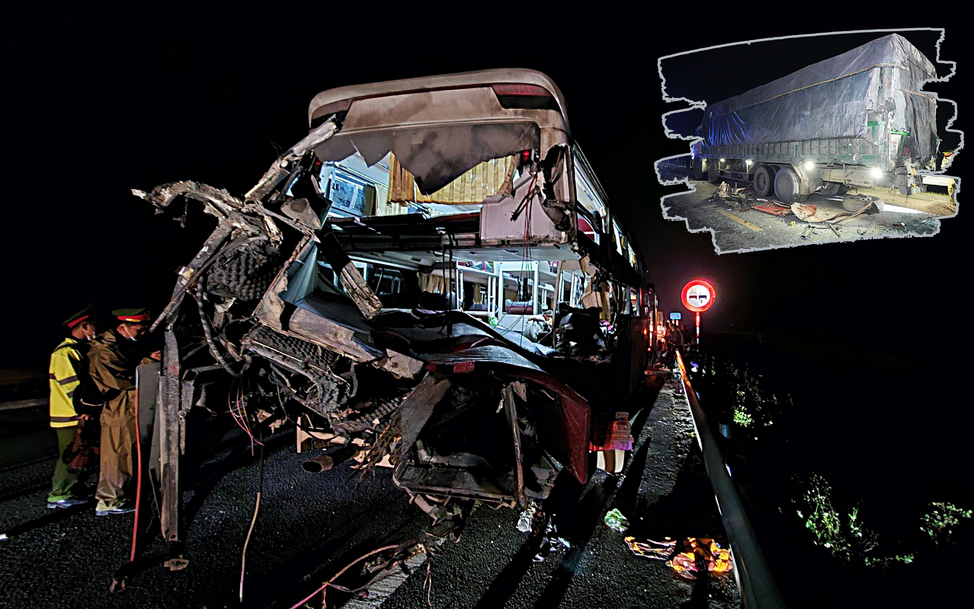 Ô tô 'ngửa bụng' trên cao tốc sau va chạm với xe đầu kéo, lái xe 'lóp ngóp' bò ra ngoài- Ảnh 1. Xe gặp sự cố trên cao tốc, quên làm điều này có thể bị phạt tới 14 triệu