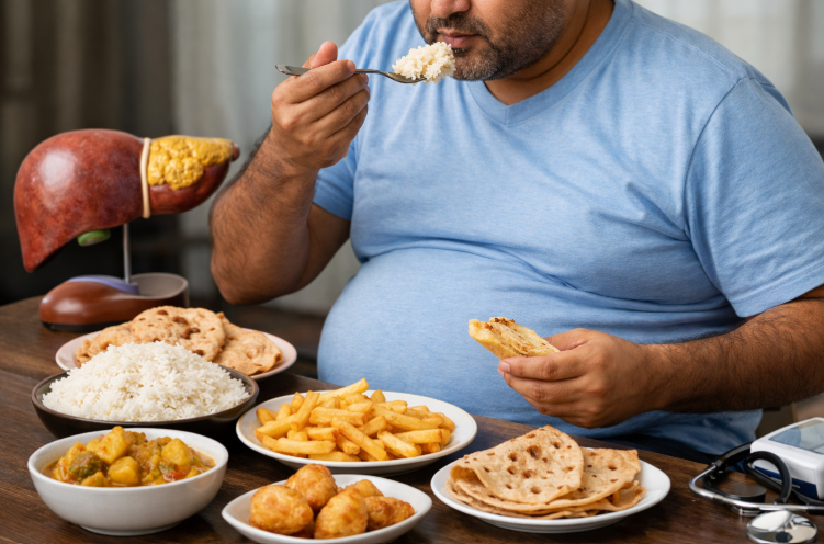 Ăn chay nhưng vẫn tăng mỡ bụng: Những nguyên nhân khiến nhiều người bất ngờ- Ảnh 1.