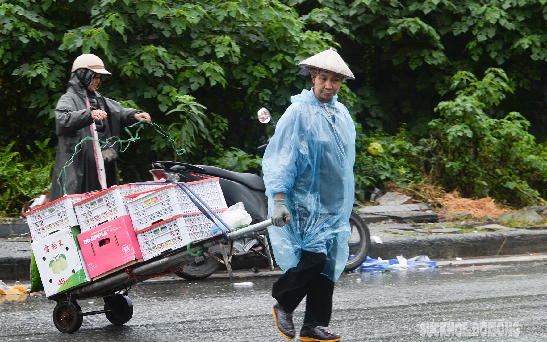 Miền Bắc chuyển mưa, nhiệt giảm sâu từ ngày mai do không khí lạnh tăng cường