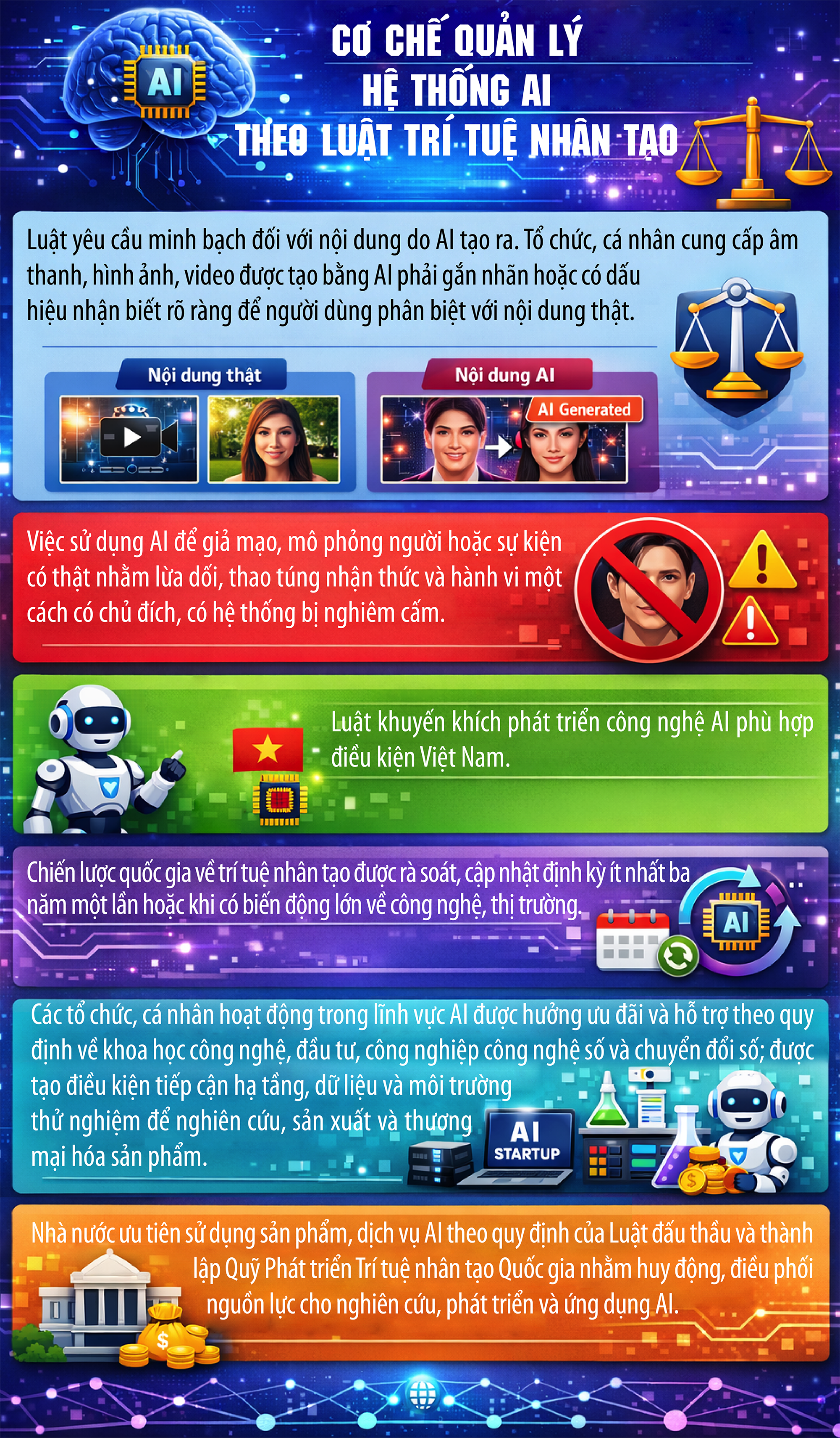 Nghiêm cấm một số hành vi khi sử dụng AI- Ảnh 1.