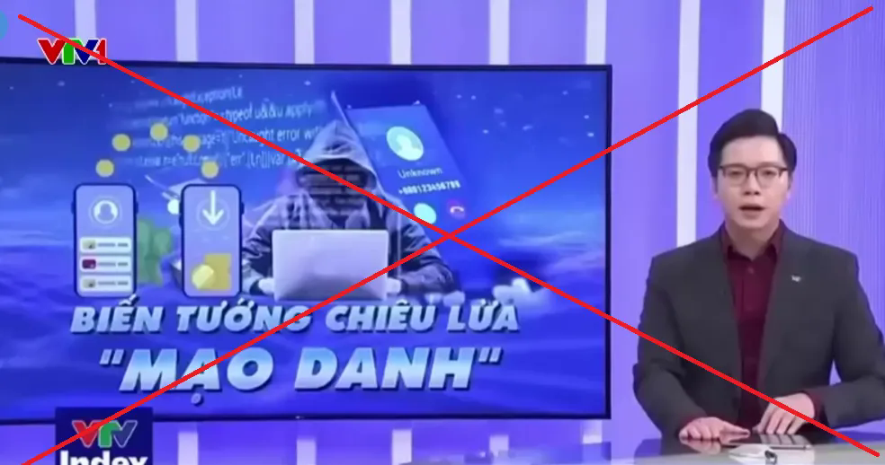 BTV Hoàng Dương của VTV bị giả mạo- Ảnh 1.