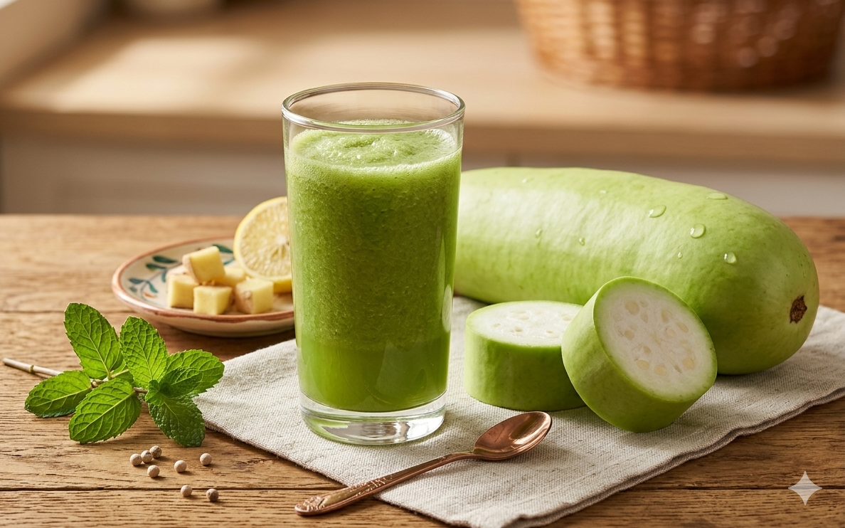 Điều gì xảy ra nếu bạn uống nước ép bí đao ngay khi thức dậy?