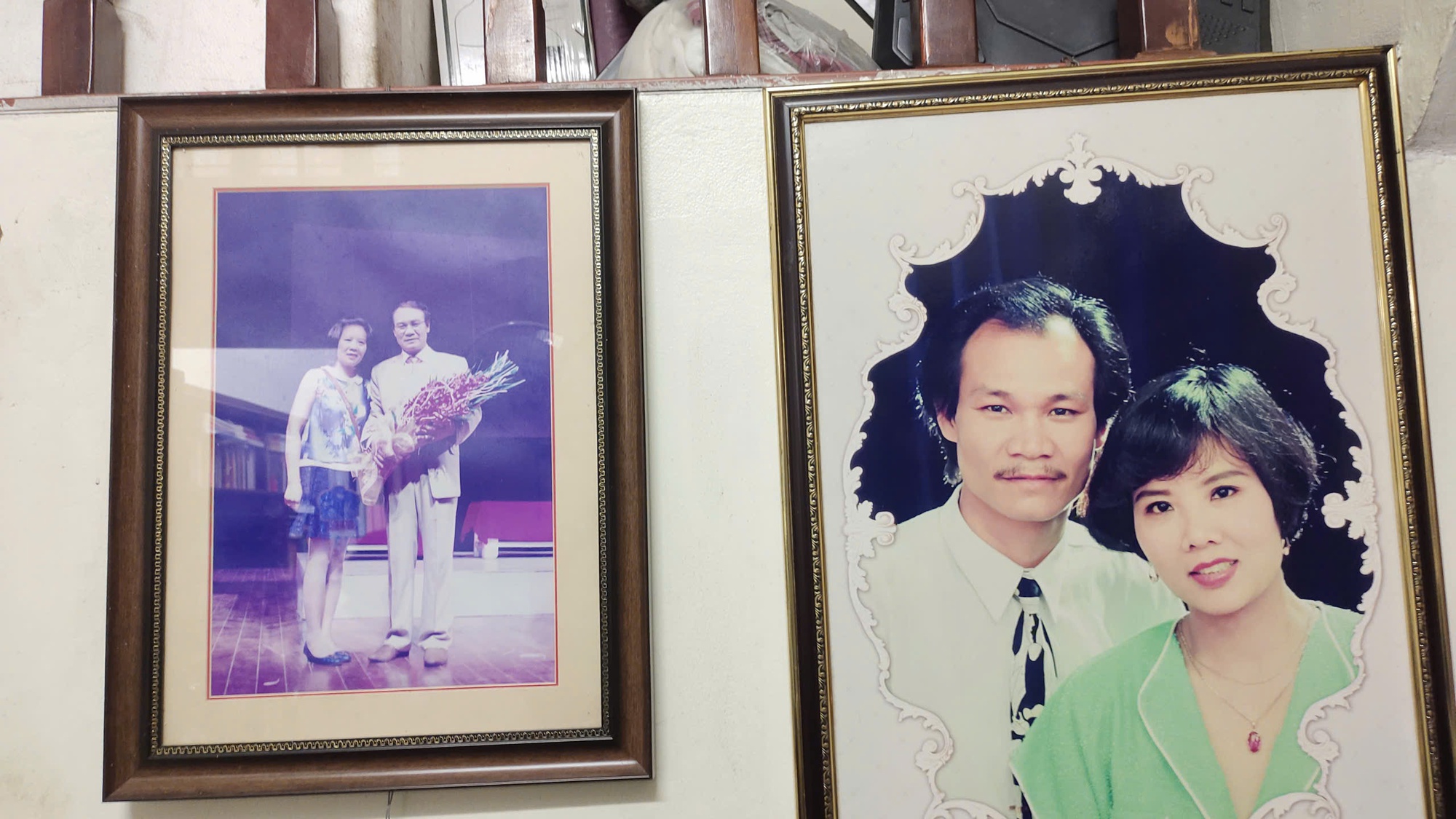 Đại tá - NSND Nguyễn Hải tiết lộ mối tình từng bị 'ngăn cấm' với bà xã là bạn đồng môn- Ảnh 1.