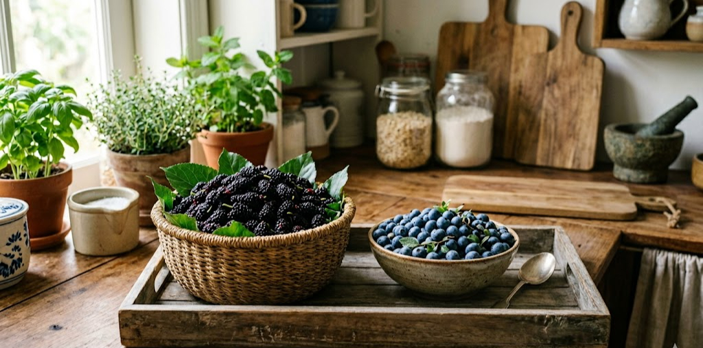 Dâu tằm và việt quất, loại quả nào giàu chất chống oxy hóa và tốt hơn?- Ảnh 1.