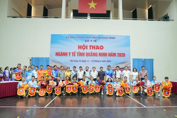Lan tỏa tinh thần đoàn kết, cống hiến trong hội thao ngành y tế Quảng Ninh - Ảnh 1.