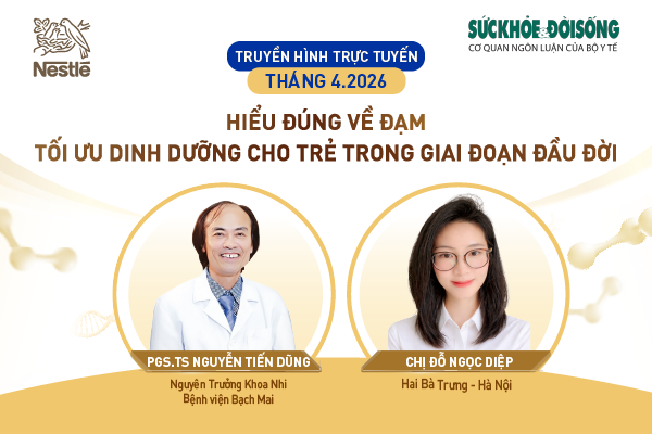 Toạ đàm trực tuyến "Hiểu đúng về đạm để tối ưu dinh dưỡng cho con trong giai đoạn đầu đời"- Ảnh 1. Toạ đàm trực tuyến "Hiểu đúng về đạm để tối ưu dinh dưỡng cho con trong giai đoạn đầu đời"- Ảnh 1.