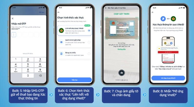 Hướng dẫn người dùng các cách xác thực thuê bao chính chủ- Ảnh 3. Hướng dẫn người dùng các cách xác thực thuê bao chính chủ- Ảnh 3.