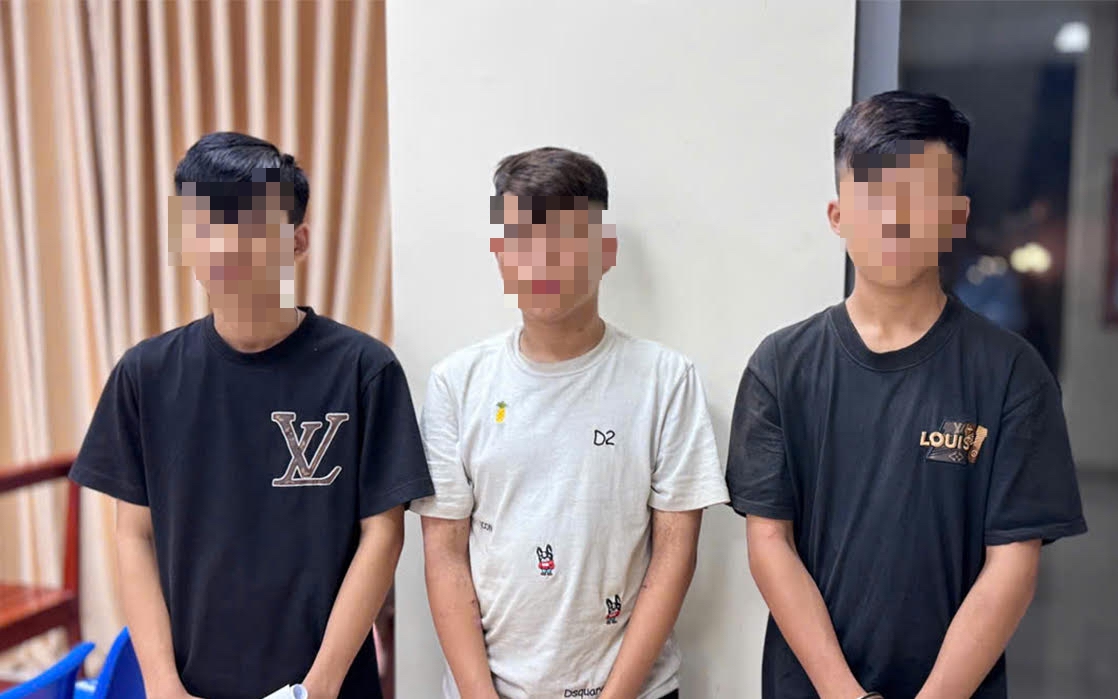 Nhóm thiếu niên 10X manh động dùng dao chém người, cướp tài sản ở An Giang